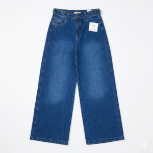 Jean Baggy clásico ajustable cintura