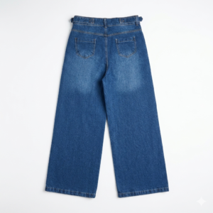 Jean Baggy clásico ajustable cintura