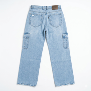 Jean cargo rasgado