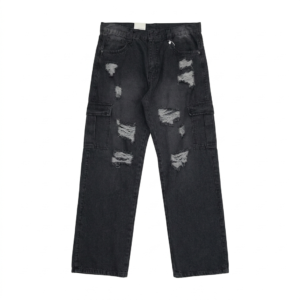 Jean cargo rasgado