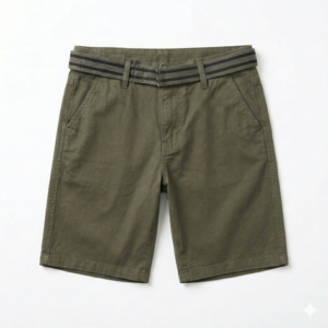 Bermuda hombre gabardina