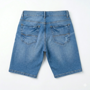 Bermuda jean hombre clásica