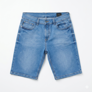 Bermuda jean hombre clásica