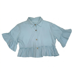 Blusa con vuelos