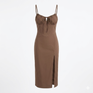 Vestido corte princesa