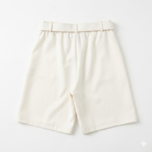 Shorts mujer de tela largo