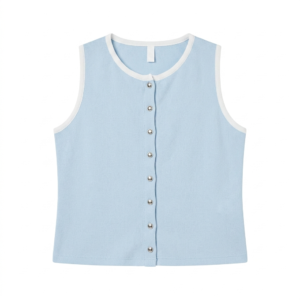Conjunto palazzo y blusa chaleco
