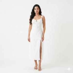 Vestido corte princesa