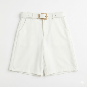 Shorts mujer de tela largo