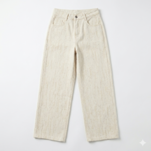Pantalón mujer Baggy hilo