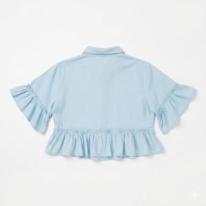 Blusa con vuelos