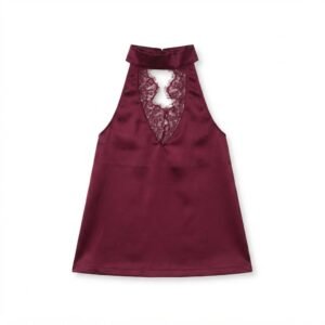 Blusa satinada