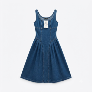 Vestido jean zaba