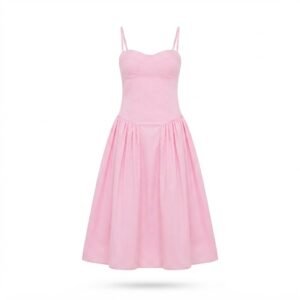 Vestido corte princesa